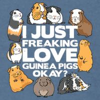Guinea Pig Guinea Pig Lover Tee Funny Guinea Pig Garment-Dyed Sweatshirt