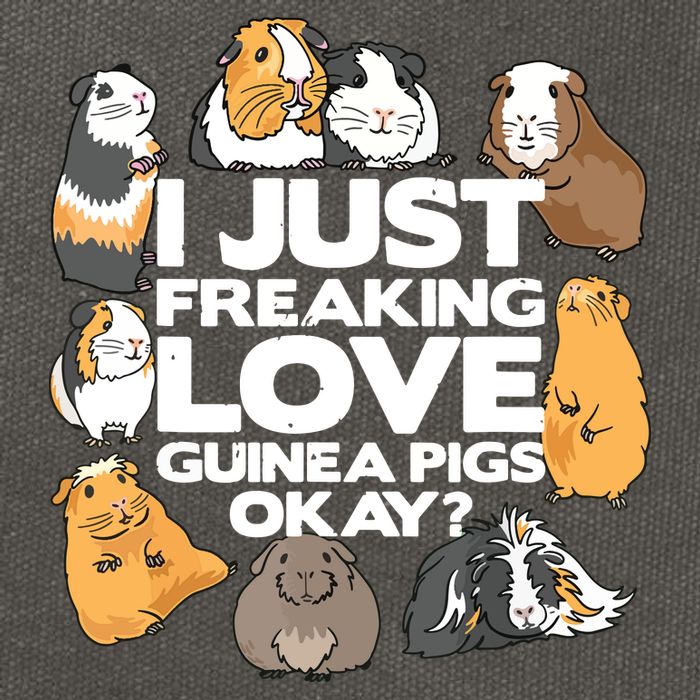 Guinea Pig Guinea Pig Lover Tee Funny Guinea Pig Cotton Canvas Backpack