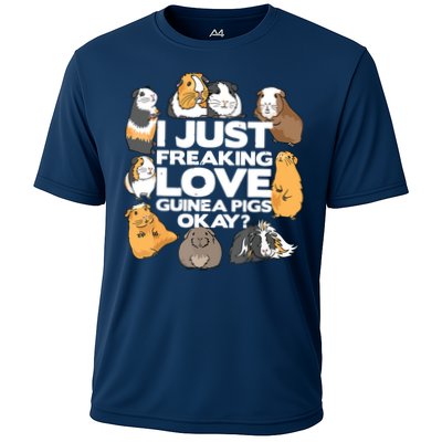 Guinea Pig Guinea Pig Lover Tee Funny Guinea Pig Performance Shirt
