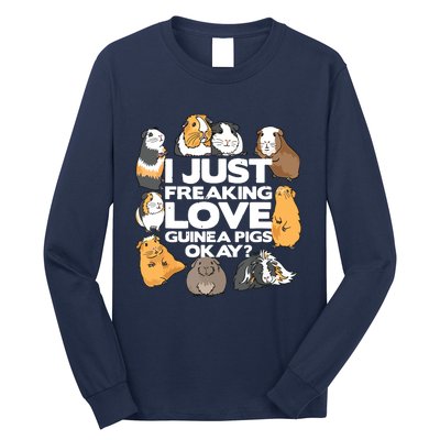 Guinea Pig Guinea Pig Lover Tee Funny Guinea Pig Long Sleeve Shirt