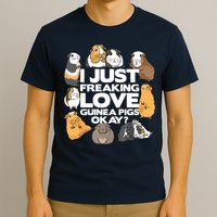 Guinea Pig Guinea Pig Lover Tee Funny Guinea Pig T-Shirt