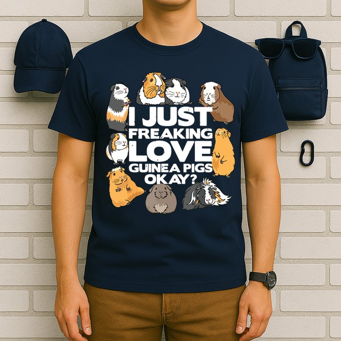 Guinea Pig Guinea Pig Lover Tee Funny Guinea Pig T-Shirt
