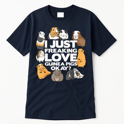 Guinea Pig Guinea Pig Lover Tee Funny Guinea Pig Tall T-Shirt