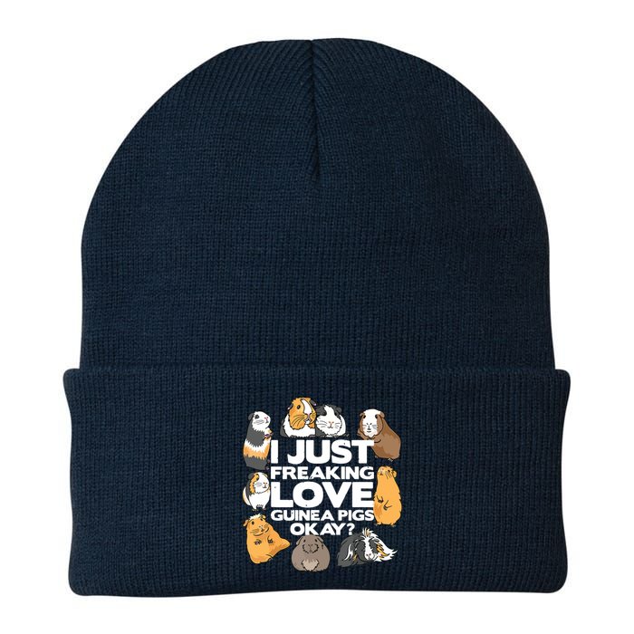 Guinea Pig Guinea Pig Lover Tee Funny Guinea Pig Knit Cap Winter Beanie