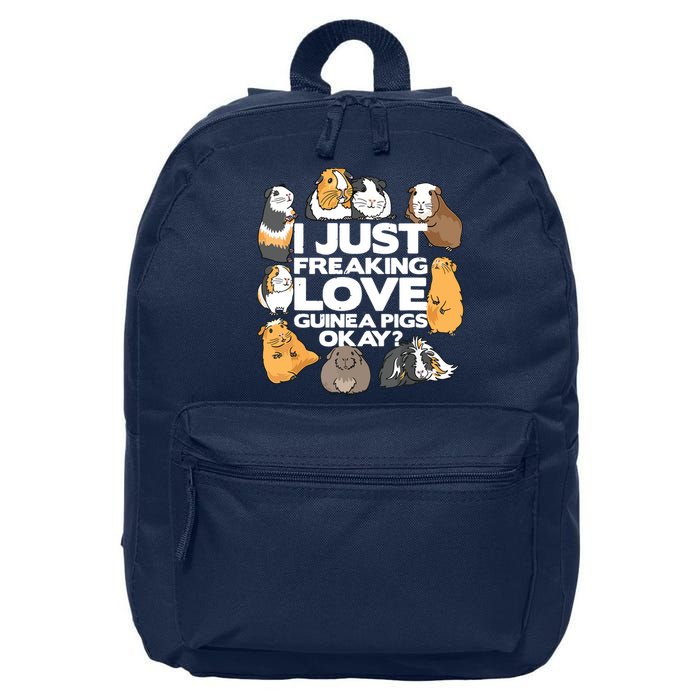 Guinea Pig Guinea Pig Lover Tee Funny Guinea Pig 16 in Basic Backpack