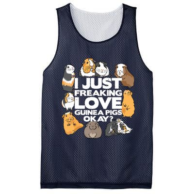 Guinea Pig Guinea Pig Lover Tee Funny Guinea Pig Mesh Reversible Basketball Jersey Tank