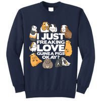 Guinea Pig Guinea Pig Lover Tee Funny Guinea Pig Tall Sweatshirt