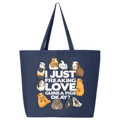 Guinea Pig Guinea Pig Lover Tee Funny Guinea Pig 25L Jumbo Tote