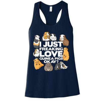 Guinea Pig Guinea Pig Lover Tee Funny Guinea Pig Womens Tank Top
