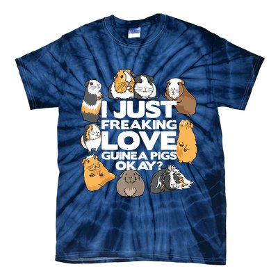 Guinea Pig Guinea Pig Lover Tee Funny Guinea Pig Tie-Dye T-Shirt
