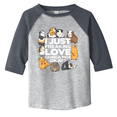 Guinea Pig Guinea Pig Lover Tee Funny Guinea Pig Toddler Fine Jersey T-Shirt