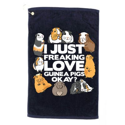 Guinea Pig Guinea Pig Lover Tee Funny Guinea Pig Golf Towel