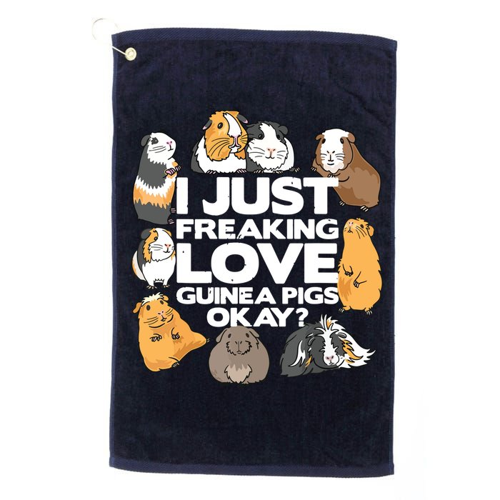 Guinea Pig Guinea Pig Lover Tee Funny Guinea Pig Golf Towel