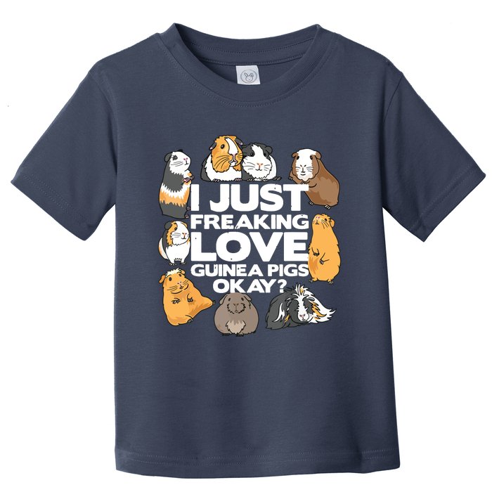 Guinea Pig Guinea Pig Lover Tee Funny Guinea Pig Toddler T-Shirt