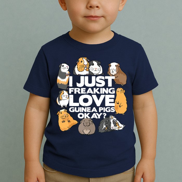 Guinea Pig Guinea Pig Lover Tee Funny Guinea Pig Toddler T-Shirt