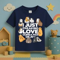 Guinea Pig Guinea Pig Lover Tee Funny Guinea Pig Toddler T-Shirt