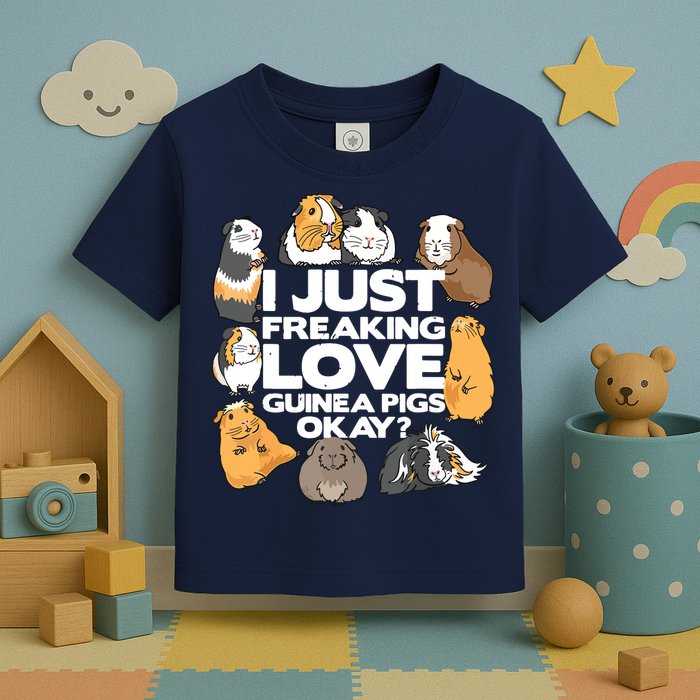 Guinea Pig Guinea Pig Lover Tee Funny Guinea Pig Toddler T-Shirt
