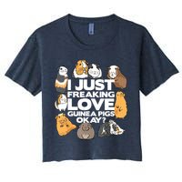 Guinea Pig Guinea Pig Lover Tee Funny Guinea Pig Crop Top