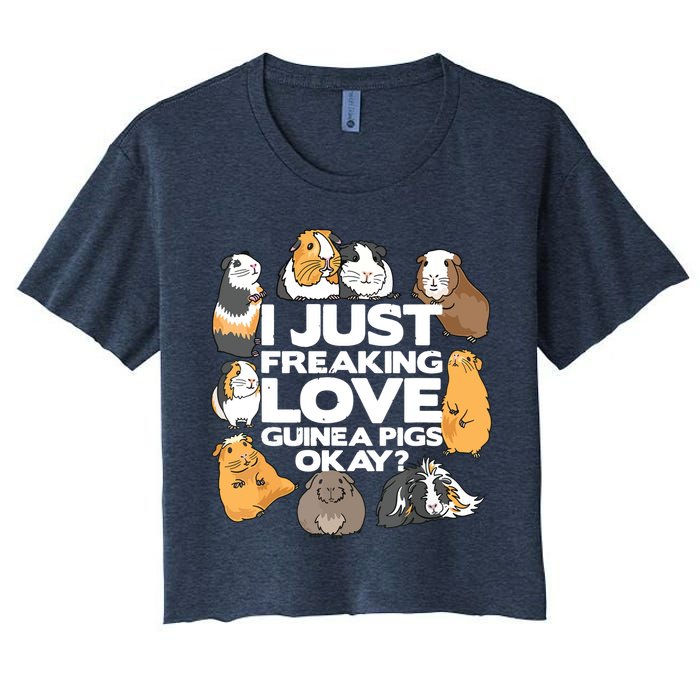 Guinea Pig Guinea Pig Lover Tee Funny Guinea Pig Crop Top