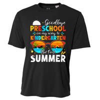 Goodbye Preschool Graduation To Kindergarten Hello Summer Cooling Performance Crew T-Shirt