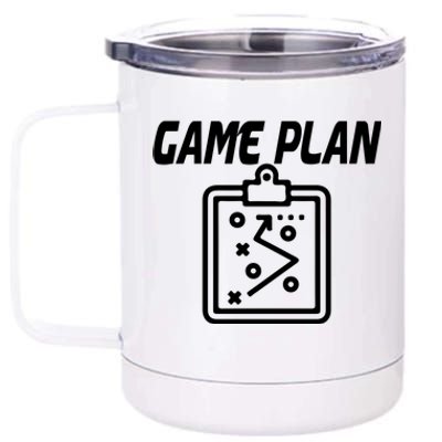 Game Plan 12 oz Stainless Steel Tumbler Cup