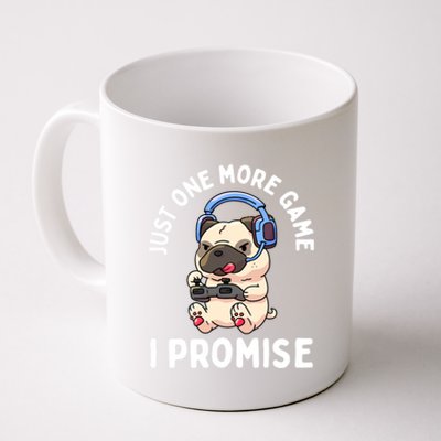 Gaming Pug Gamer Dog Lover Video Game Gift Coffee Mug