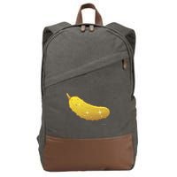 Golden Pickle Cotton Canvas Backpack