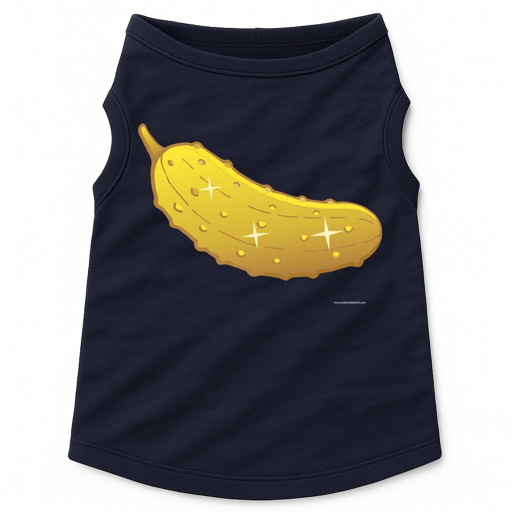 Golden Pickle Doggie Tank