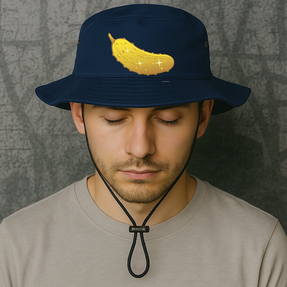 Golden Pickle Bucket Hat