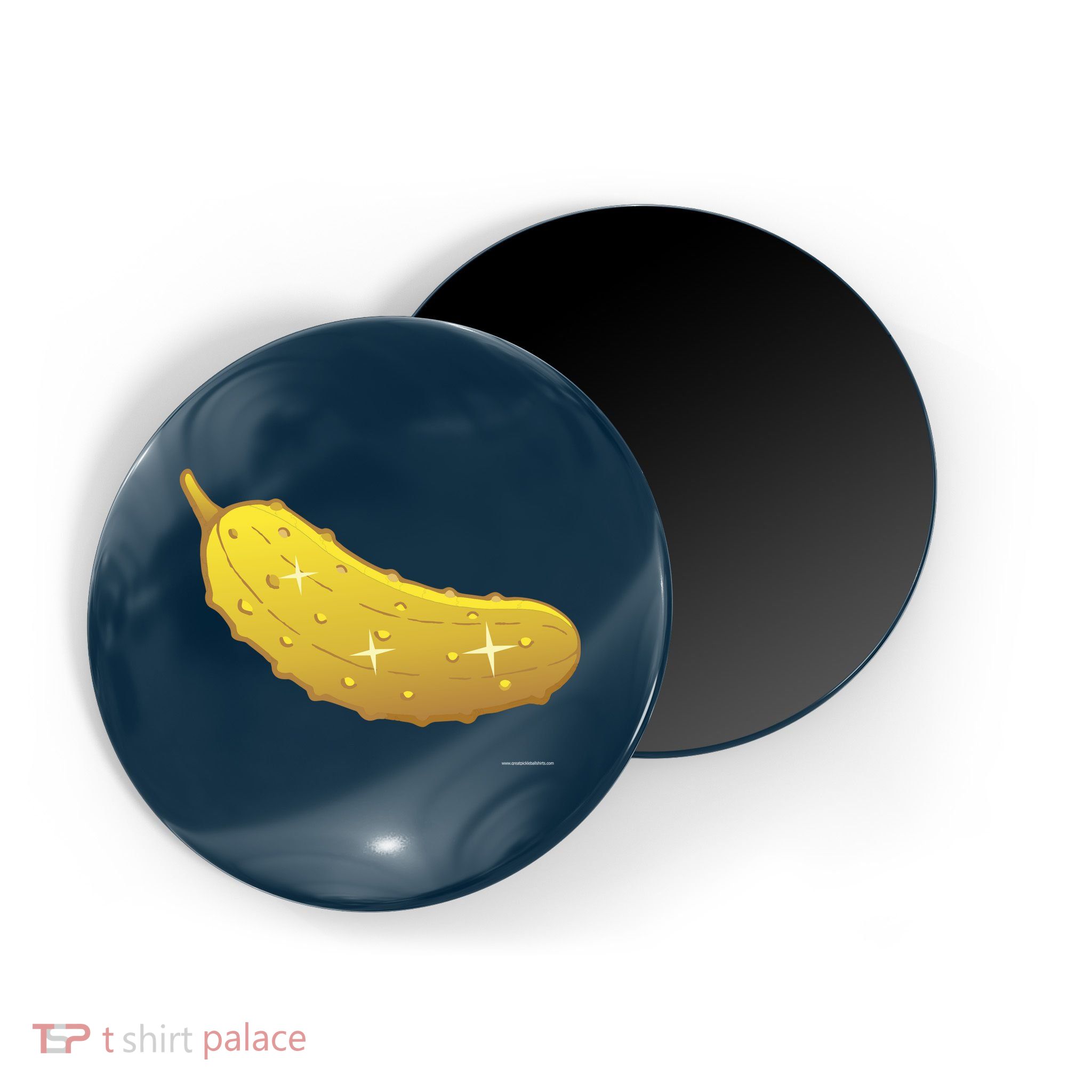 Golden Pickle Magnet