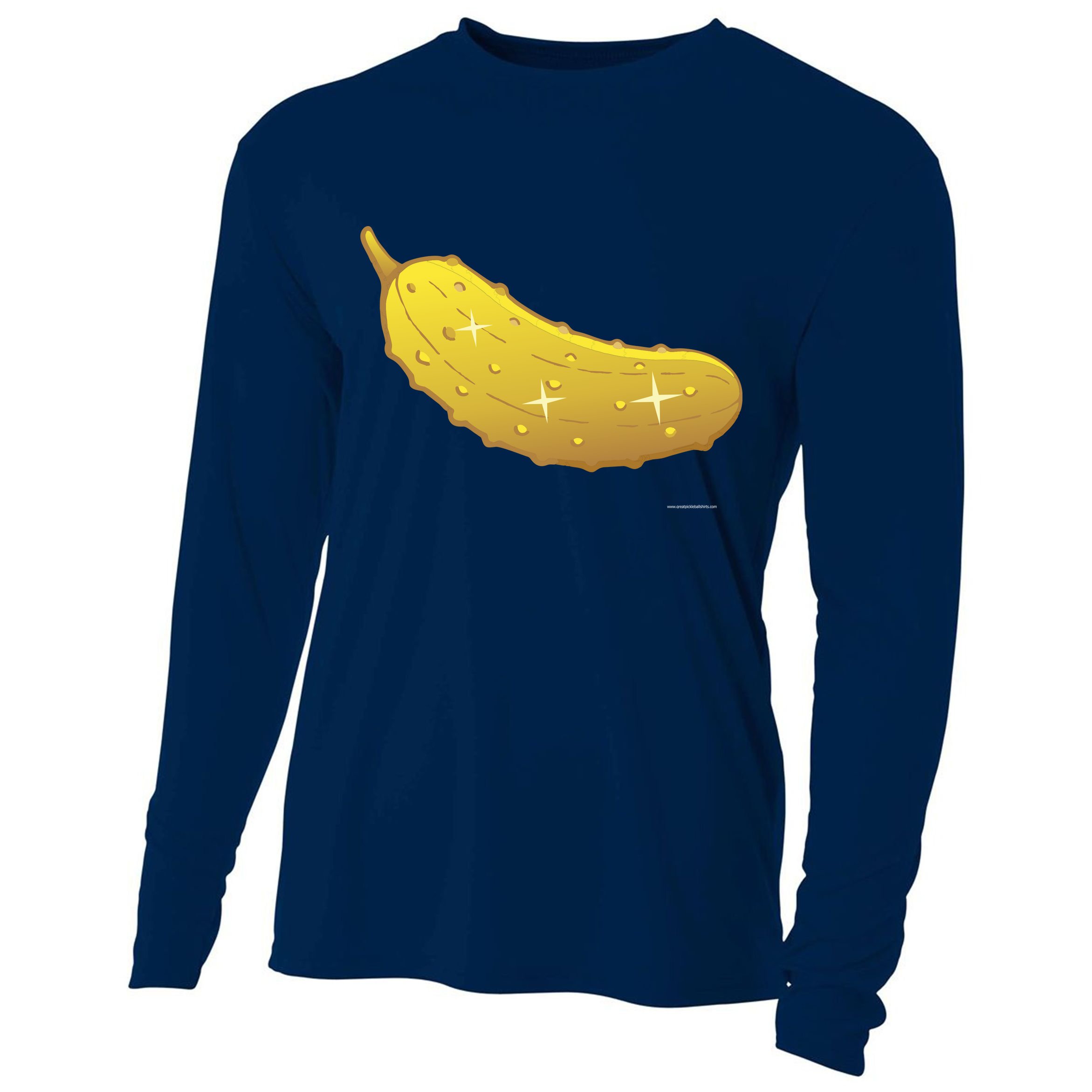 Golden Pickle Cooling Performance Long Sleeve Crew