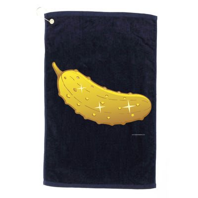 Golden Pickle Golf Towel