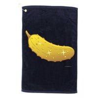 Golden Pickle Golf Towel