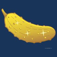 Golden Pickle Golf Towel