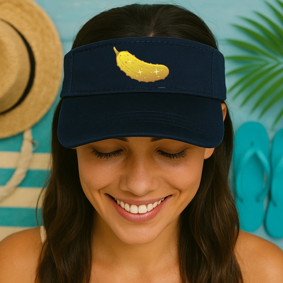 Golden Pickle Visor