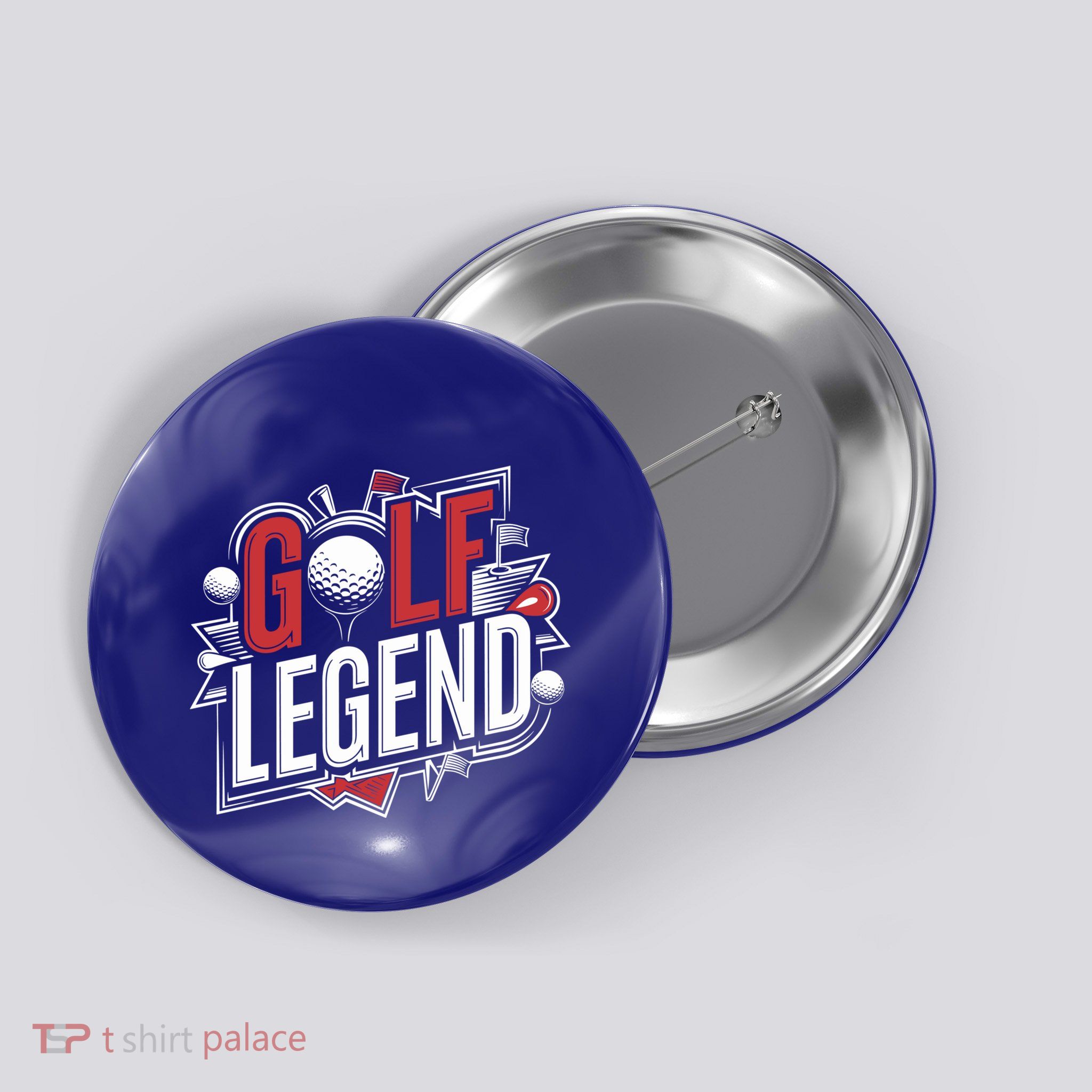 Golf Player Golf Legend Golfer Golfing Golf Lover Gift Button