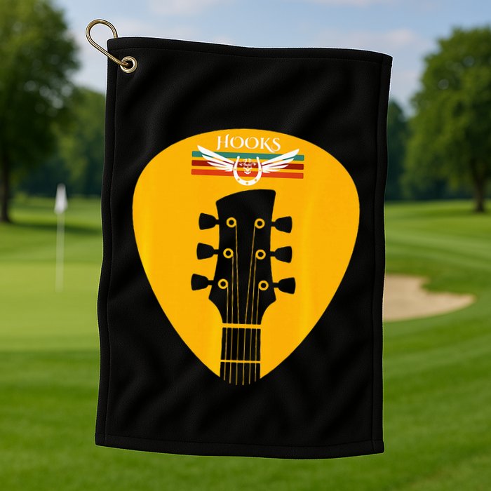 Guitar Pick Golf Towel