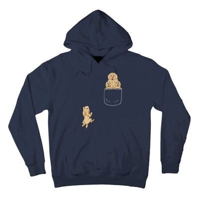 Goldendoodle Pocket Tall Hoodie