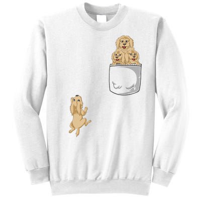 Goldendoodle Pocket Sweatshirt