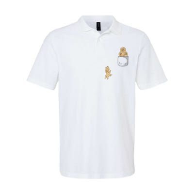 Goldendoodle Pocket Softstyle Adult Sport Polo