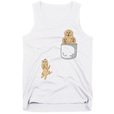 Goldendoodle Pocket Tank Top