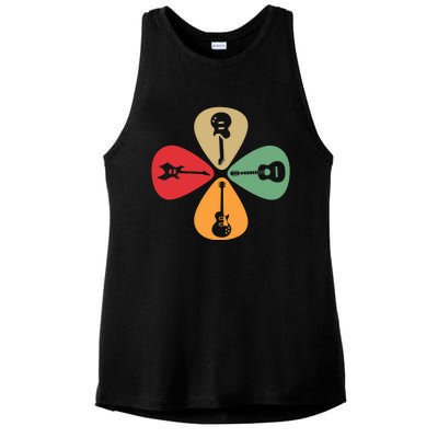 Guitar Player Guitarist Gift Guitar Lovers Women Ladies PosiCharge Tri-Blend Wicking Tank