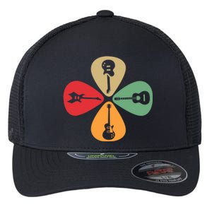 Guitar Player Guitarist Gift Guitar Lovers Women Flexfit Unipanel Trucker Cap