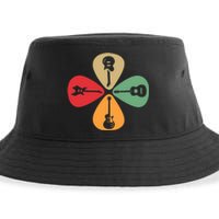 Guitar Player Guitarist Gift Guitar Lovers Women Sustainable Bucket Hat