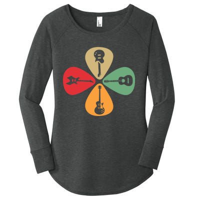 Guitar Player Guitarist Gift Guitar Lovers Women Women's Perfect Tri Tunic Long Sleeve Shirt