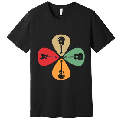 Guitar Player Guitarist Gift Guitar Lovers Women Premium T-Shirt