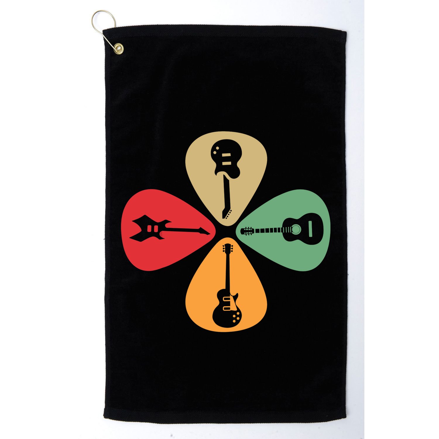 Guitar Player Guitarist Gift Guitar Lovers Women Golf Towel
