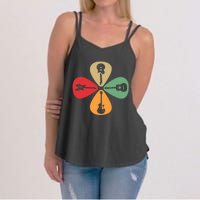 Guitar Player Guitarist Gift Guitar Lovers Women Women's Strappy Tank