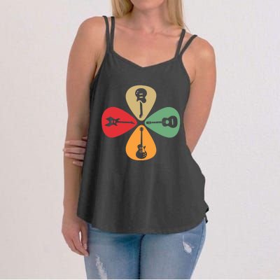 Guitar Player Guitarist Gift Guitar Lovers Women Women's Strappy Tank