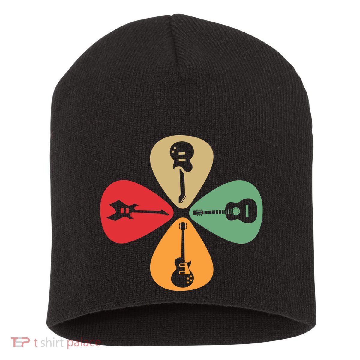 Guitar Player Guitarist Gift Guitar Lovers Women Short Acrylic Beanie